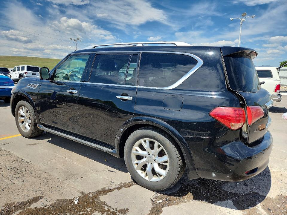 2013 Infiniti Qx56 VIN JN8AZ2NC1D9330700 COPART salvage auction — UNDERCARRIAGE, Co - Certificate Of Title, sold $925 on 2026-07-27 (photo 2)