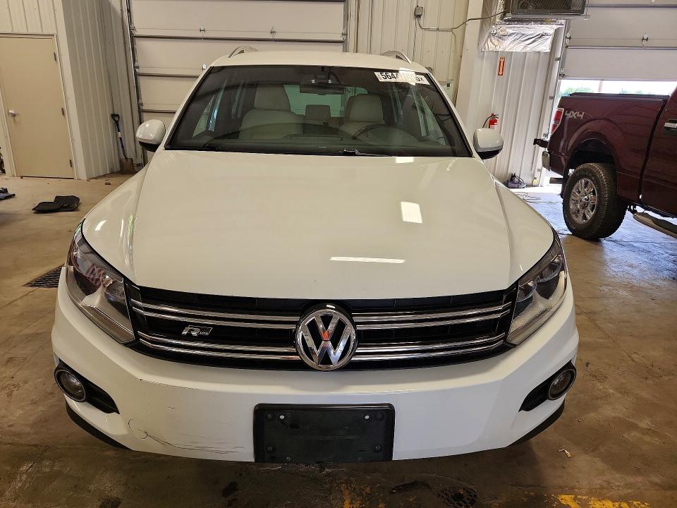 2016 Volkswagen Tiguan VIN WVGBV7AX7GW094119 COPART salvage auction — REAR END, Mn - Cert Of Title-Salvage, sold $4,000 on 2026-08-04 (photo 5)