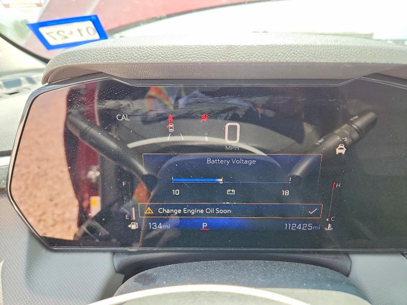 2024 Chevrolet VIN KL79MPSL5RB107930 COPART salvage auction — FRONT END, Tx - Salvage Vehicle Title, sold $2,200 on 2026-07-30 (photo 9)