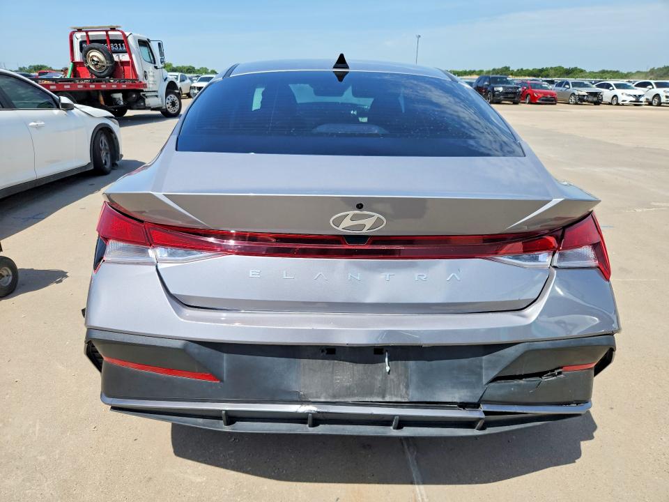 2025 Hyundai Elantra VIN KMHLL4DG1SU074313 COPART salvage auction — ALL OVER, Tx - Certificate Of Title, sold $150 on 2026-07-28 (photo 6)