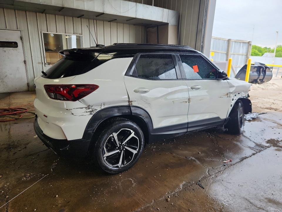 2022 Chevrolet Trailblazer VIN KL79MTSLXNB041619 COPART salvage auction — FRONT END, WV - CERTIFICATE OF TITLE, sold $250 on 2026-07-16 (photo 3)