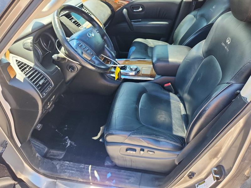 2012 Infiniti VIN JN8AZ2NC1C9316195 COPART salvage auction — FRONT END, Il - Salvage Certificate, sold $1,000 on 2026-07-13 (photo 7)