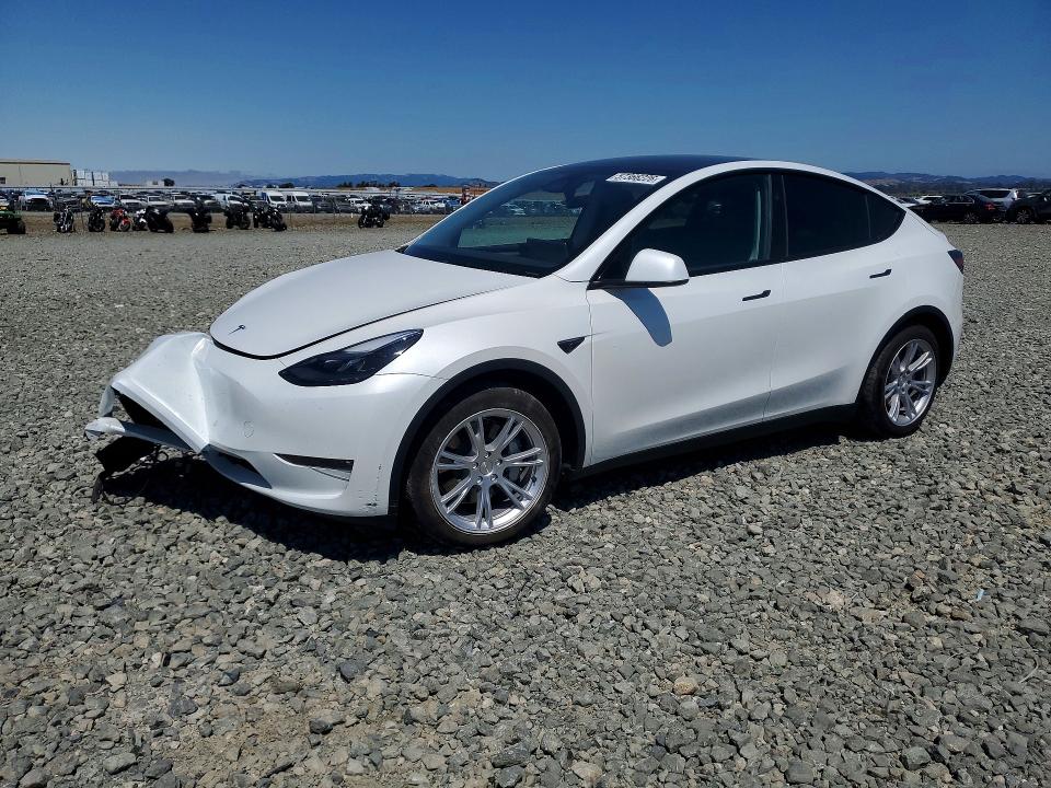 2024 Tesla Model y VIN 7SAYGAEE5RF994669 COPART salvage auction — FRONT END, Ca - Salvage Certificate, sold $13,200 on 2026-07-13 (photo 1)