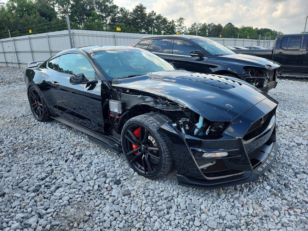 2020 Ford Mustang VIN 1FA6P8SJ5L5500548 COPART salvage auction — Front End, GA - CERT OF TITLE-SALVAGE, sold $44,000 on 2026-07-02 (photo 4)