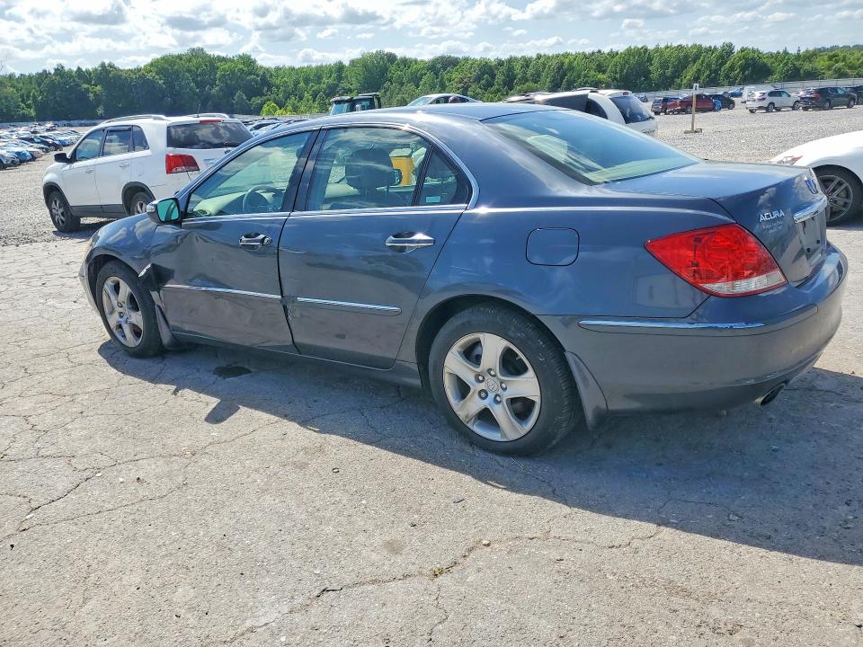 2008 Acura Rl VIN JH4KB16678C003572 COPART salvage auction — SIDE, TN - SALVAGE CERTIFICATE, sold $800 on 2026-07-30 (photo 2)