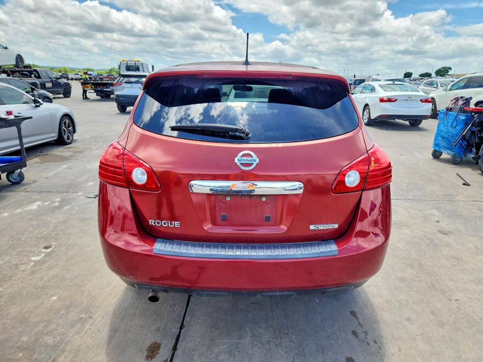 2013 Nissan Rogue VIN JN8AS5MT9DW521757 COPART salvage auction — FRONT END, TX - SALVAGE VEHICLE TITLE (P), sold $700 on 2026-07-16 (photo 6)
