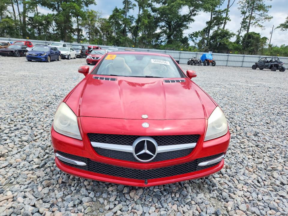 2015 Mercedes-benz Slk-klasse VIN WDDPK4HA6FF104601 COPART salvage auction — ROOF, Ga - Cert Of Title-Salvage, sold $1,650 on 2026-08-06 (photo 5)
