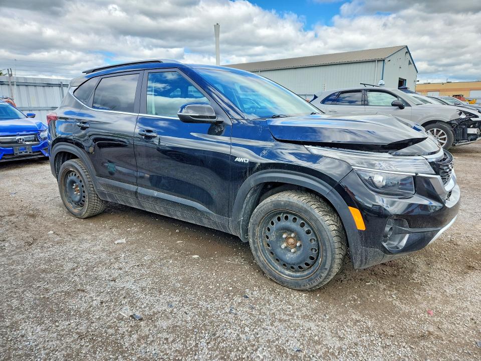 2023 Kia Seltos VIN KNDEUCAA0P7462756 COPART salvage auction — FRONT END, On - Permit Salvage, sold $6,000 on 2026-07-07 (photo 4)