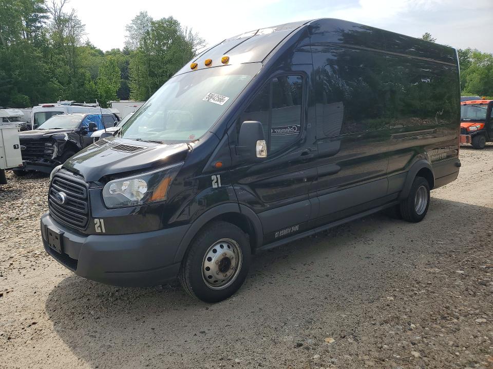 2017 Ford Transit VIN 1FBVU4XG1HKA17348 COPART salvage auction — FRONT END, Ct - Cert Of Title-Salvage, sold $3,700 on 2026-07-08 (photo 1)