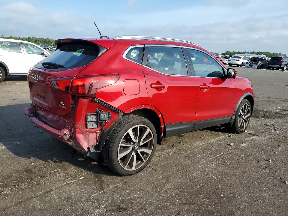2017 Nissan Rogue VIN JN1BJ1CP0HW028364 COPART salvage auction — REAR END, Fl - Cert Of Title Slvg Rebuildable, sold $4,400 on 2026-07-13 (photo 3)