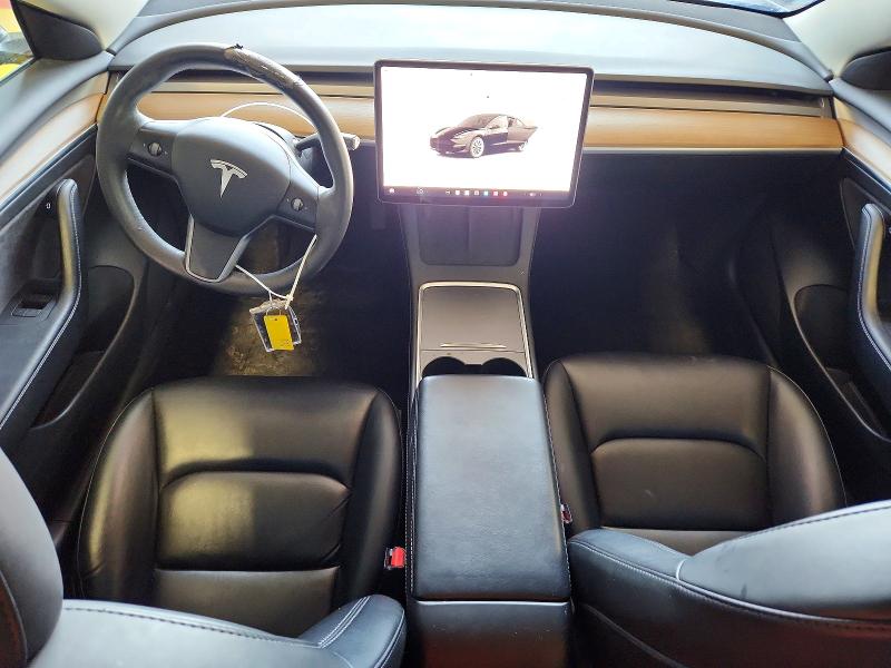 2023 Tesla Model 3 VIN 5YJ3E1EA7PF437527 COPART salvage auction — REAR END, In - Certificate Of Title, sold $9,200 on 2026-07-06 (photo 8)