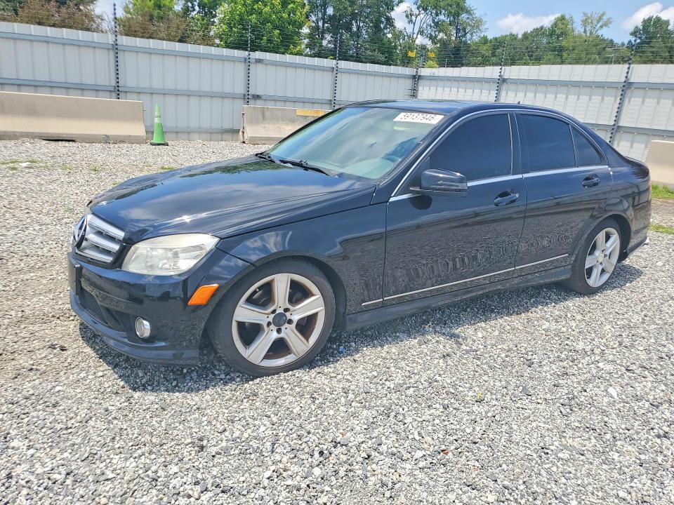 2010 Mercedes-benz C-klasse VIN WDDGF8BBXAR106775 COPART salvage auction — FRONT END, SC - CERT OF TITLE-SALVAGE, sold $525 on 2026-08-17 (photo 1)