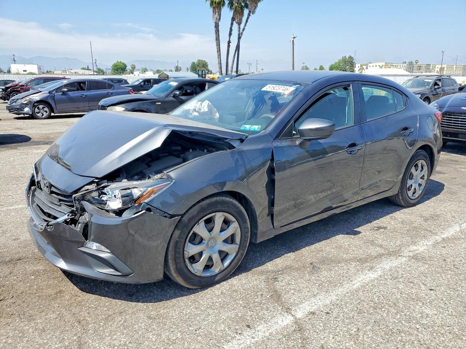 2015 Mazda 3 VIN 3MZBM1U75FM130191 — COPART salvage auction photo