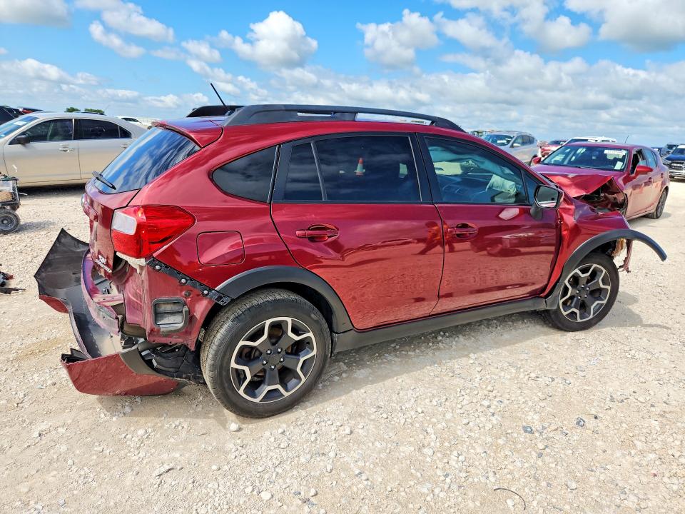 2015 Subaru Xv VIN JF2GPACC9F8244795 COPART salvage auction — FRONT END, TX - SALVAGE VEHICLE TITLE, sold $400 on 2026-07-16 (photo 3)