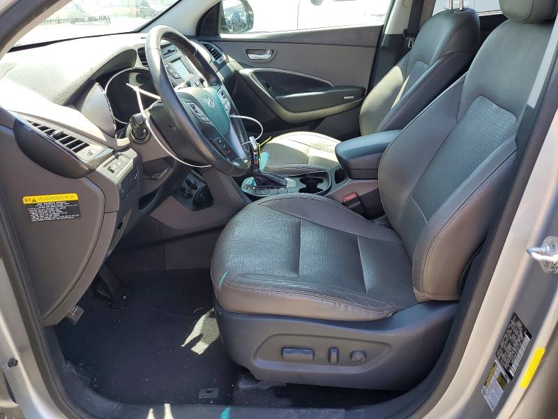 2014 Hyundai Santa fe VIN KM8SN4HF6EU067269 COPART salvage auction — FRONT END, Ca - Dis/Dlr/Exp Only Clean Title, sold $4,500 on 2026-07-06 (photo 7)