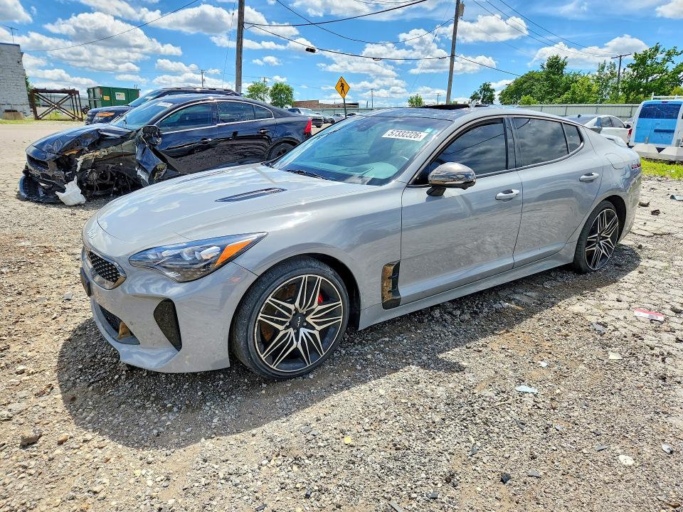 2022 Kia Stinger VIN KNAE55LC4N6105166 — COPART salvage auction photo