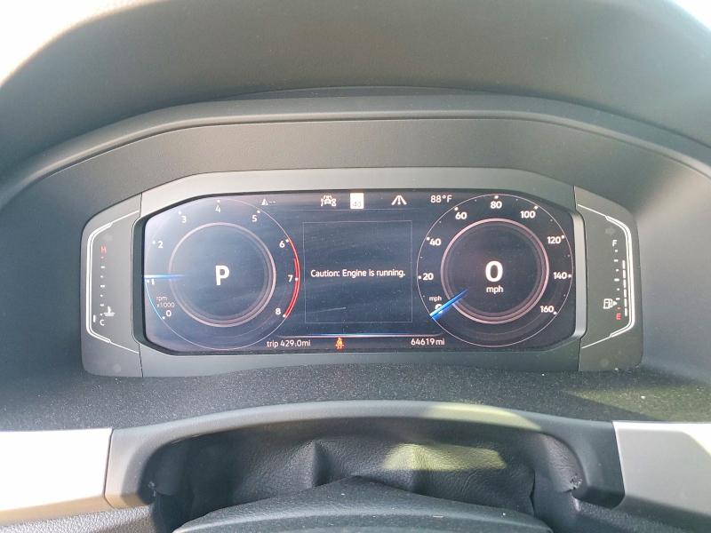 2020 Volkswagen Atlas cross sport VIN 1V2MC2CA2LC205717 COPART salvage auction — HAIL, Ks - Cert Of Title-Salvage, sold $9,800 on 2026-07-16 (photo 9)
