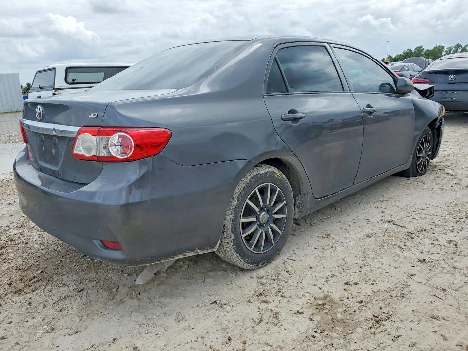2012 Toyota Corolla VIN 5YFBU4EE2CP060865 COPART salvage auction — FRONT END, Tx - Salvage Vehicle Title, sold $1,500 on 2026-07-07 (photo 3)