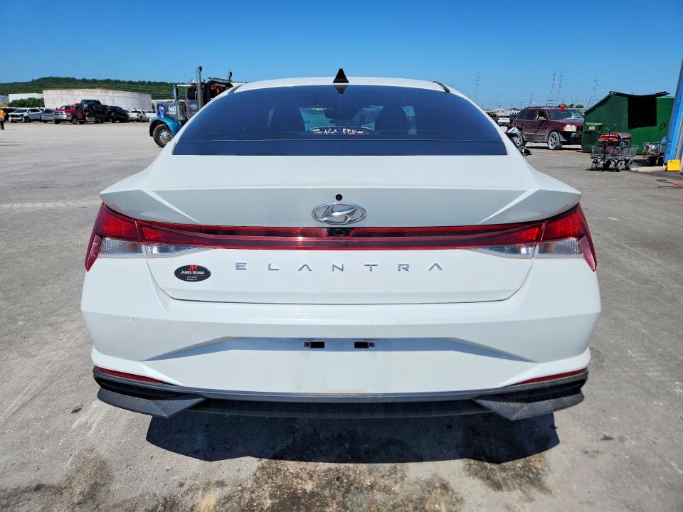 2021 Hyundai VIN 5NPLS4AG2MH006613 COPART salvage auction — FRONT END, Ok - Cert Of Title-Salvage, sold $1,550 on 2026-07-17 (photo 6)
