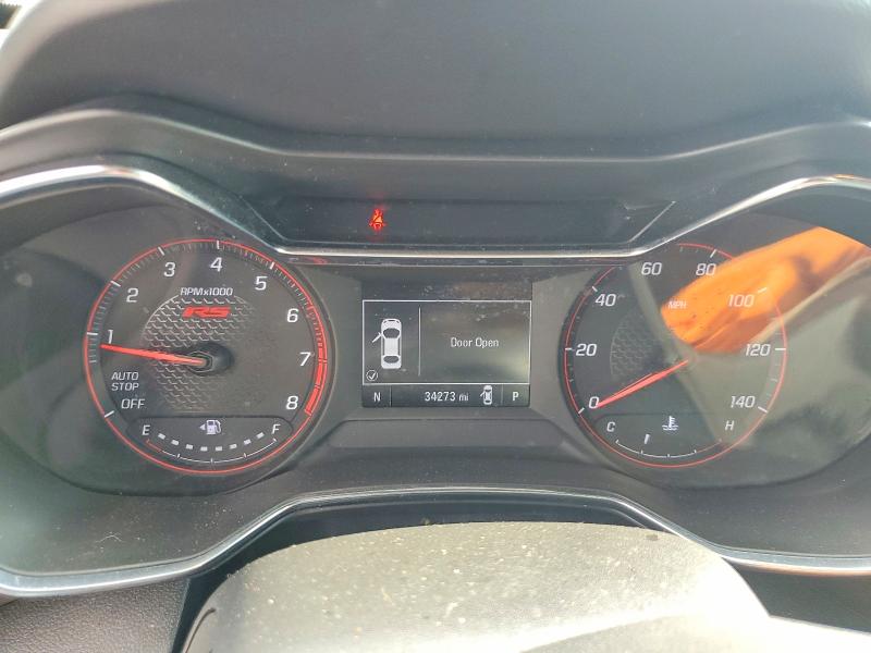 2022 Chevrolet Trailblazer VIN KL79MTSL5NB042290 COPART salvage auction — WATER/FLOOD, Tx - Salvage Title-Flood Damage, sold $3,900 on 2026-07-28 (photo 9)