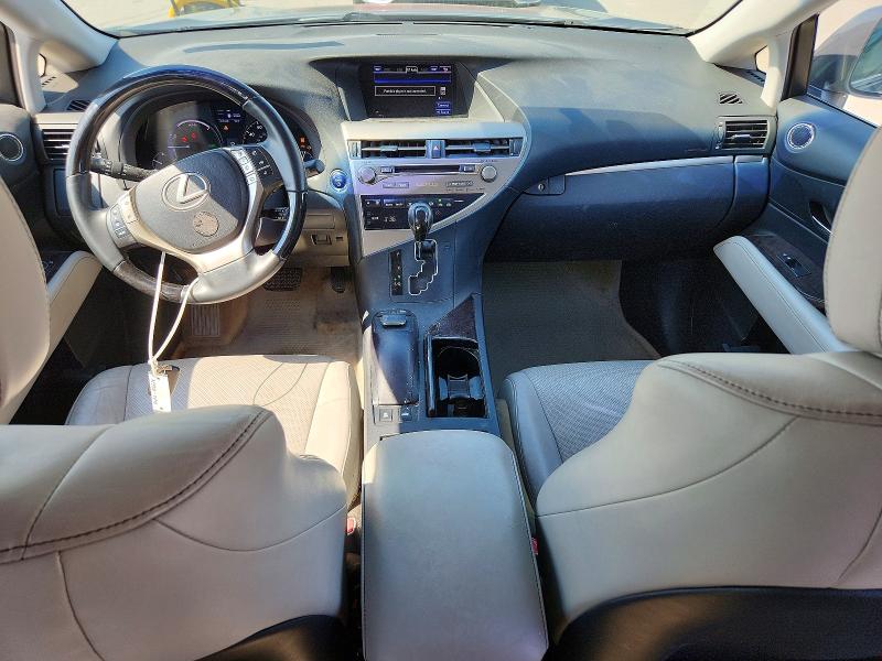 2013 Lexus Rx VIN JTJZB1BA7D2412453 COPART salvage auction — FRONT END, Tn - Salvage Certificate, sold $4,600 on 2026-07-20 (photo 8)