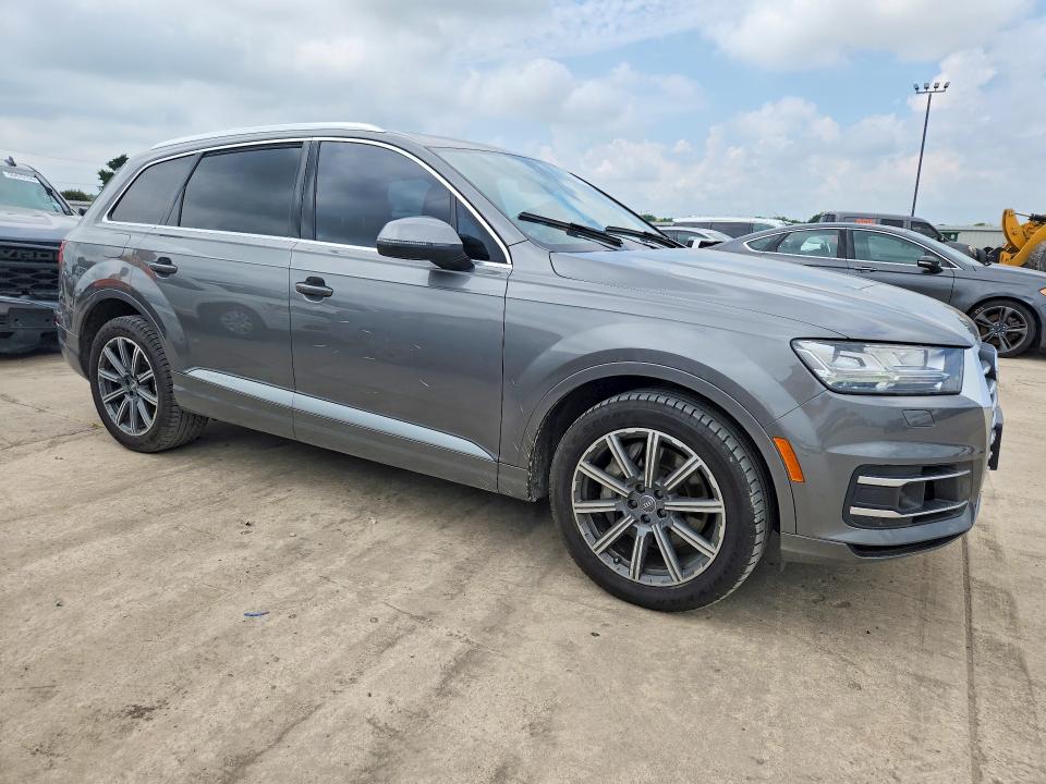 2018 Audi Q7 VIN WA1VAAF71JD024910 COPART salvage auction — MECHANICAL, TX - SALVAGE VEHICLE TITLE, sold $9,700 on 2026-07-23 (photo 4)