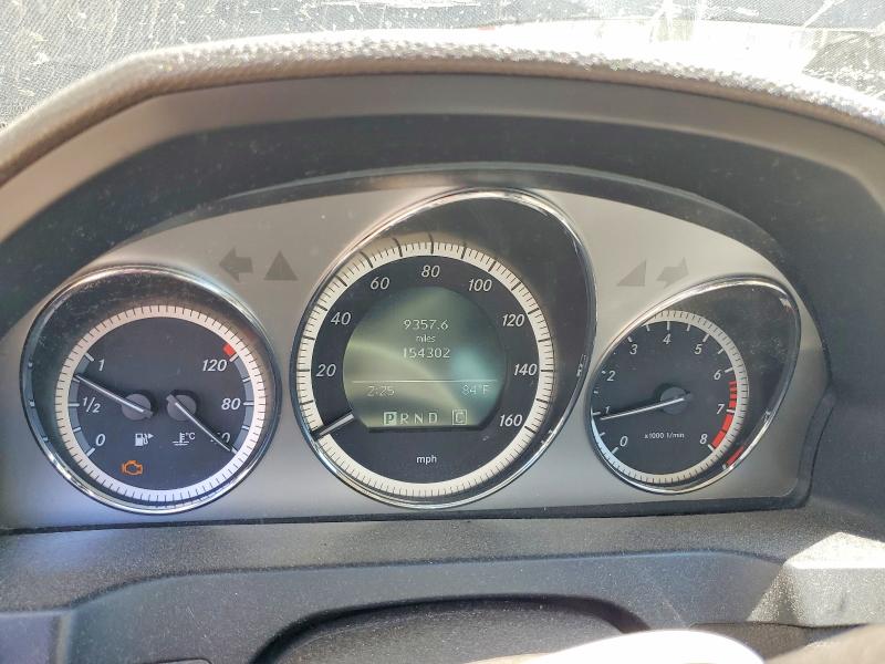 2010 Mercedes-benz C-klasse VIN WDDGF5EB6AF430091 COPART salvage auction — FRONT END, Ca - Dis/Dlr/Exp App For Dup Clean, sold $275 on 2026-07-20 (photo 9)