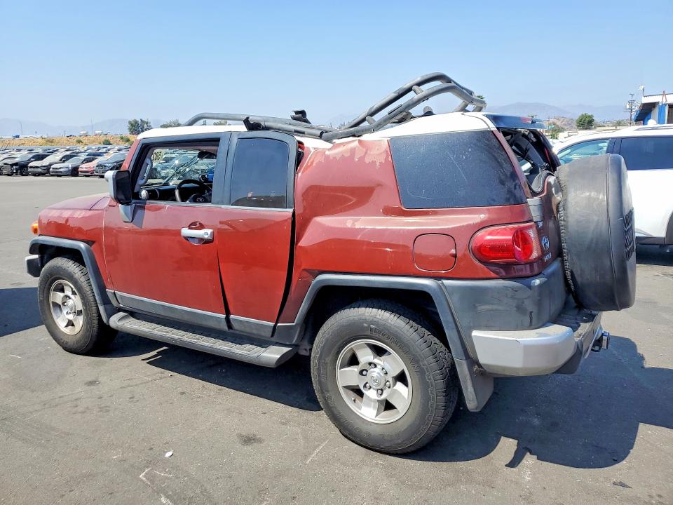 2008 Toyota Fj cruiser VIN JTEBU11F78K054641 COPART salvage auction — ROOF, Ca - Salvage Certificate, sold $3,650 on 2026-07-13 (photo 2)