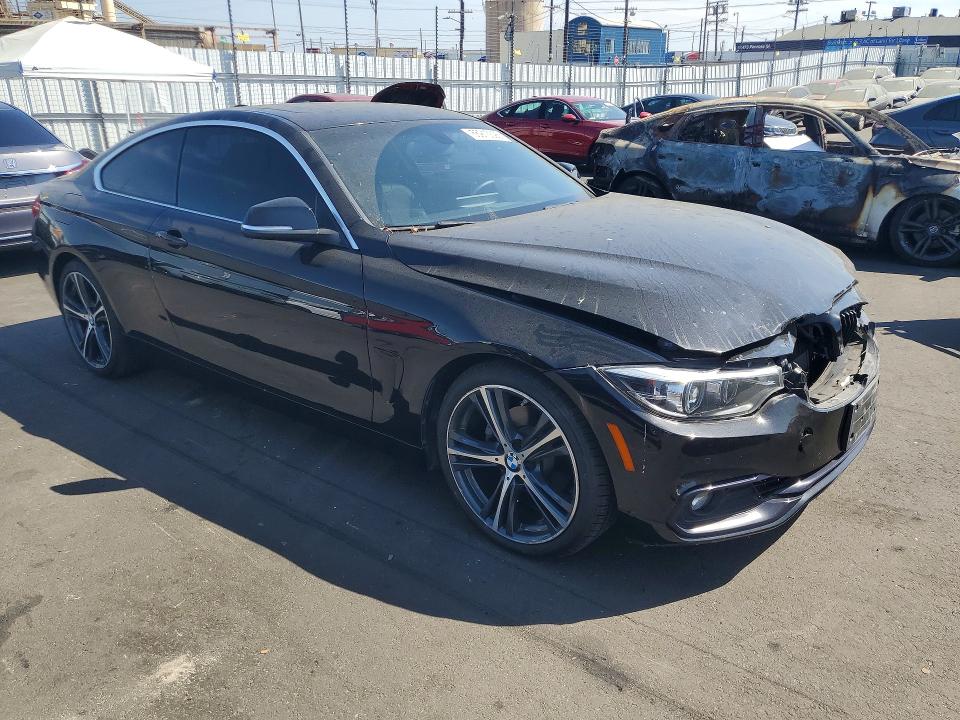 2019 BMW 4er VIN WBA4W3C59KAF92844 COPART salvage auction — FRONT END, Ca - Salvage Certificate, sold $5,300 on 2026-07-06 (photo 4)