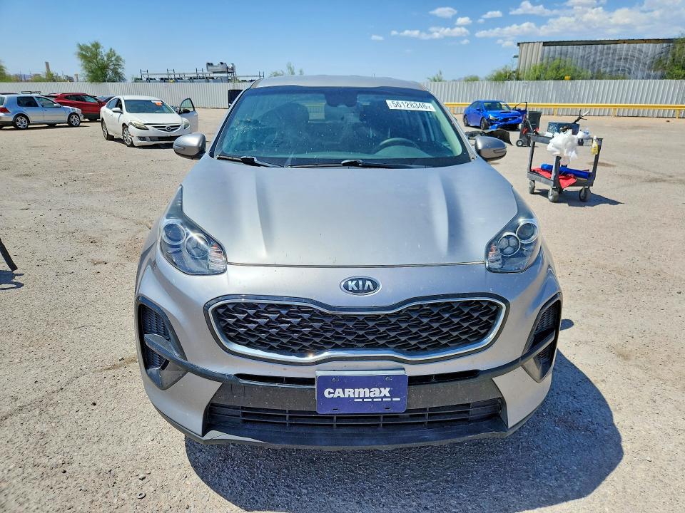 2020 Kia Sportage VIN KNDPM3AC1L7824243 COPART salvage auction — REAR END, Az - Cert Of Title - Salvage, sold $3,550 on 2026-07-10 (photo 5)