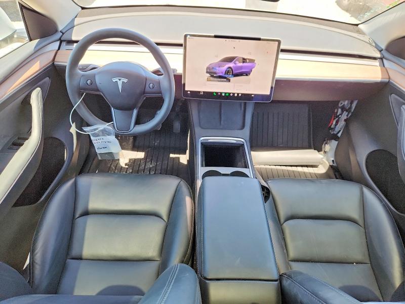 2025 Tesla Model y VIN 7SAYGDEEXSF248757 COPART salvage auction — REAR END, Ut - Salvage Certificate, sold $14,200 on 2026-07-31 (photo 8)