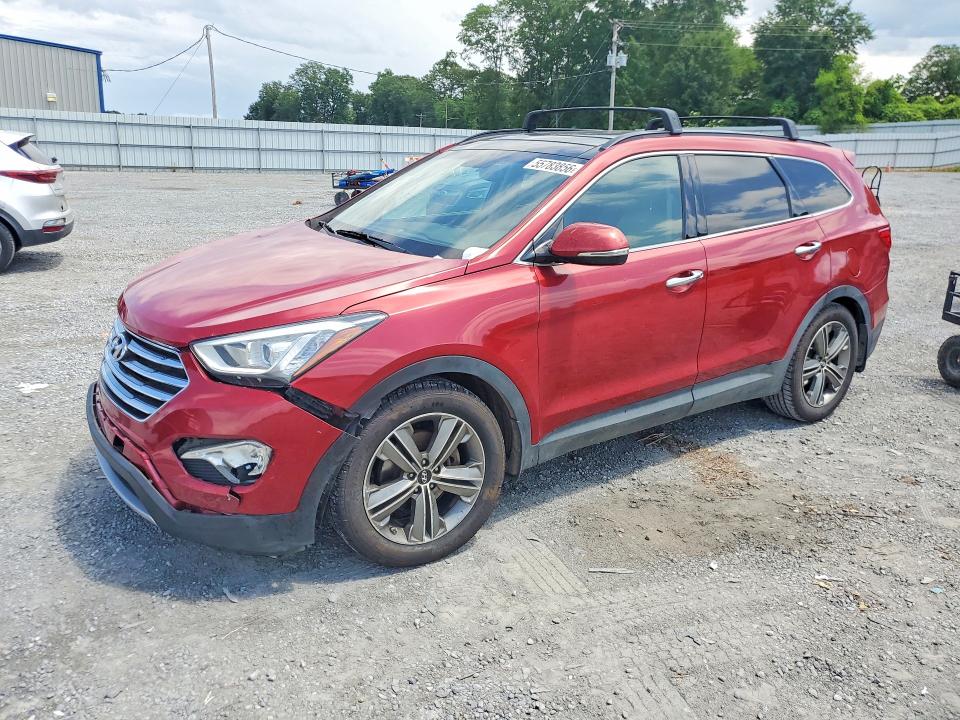 2014 Hyundai Santa fe VIN KM8SR4HF4EU077447 COPART salvage auction — FRONT END, Salvage Title, sold $225 on 2026-07-29 (photo 1)