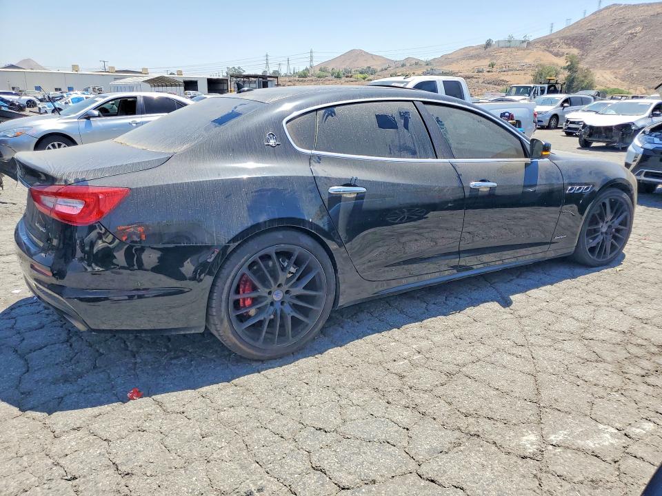2017 Maserati Quattroporte VIN ZAM56RPS4H1235504 COPART salvage auction — MINOR DENT/SCRATCHES, Ca - Dis/Dlr/Exp Only Clean Title, sold $7,100 on 2026-07-09 (photo 3)