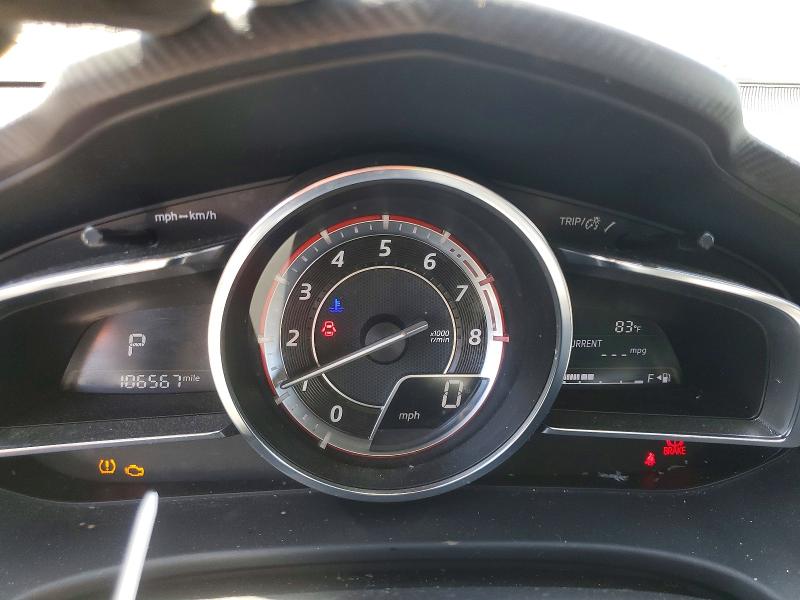2014 Mazda 3 VIN JM1BM1L35E1142077 COPART salvage auction — FRONT END, Ca - Salvage Certificate, sold $1,200 on 2026-07-07 (photo 9)