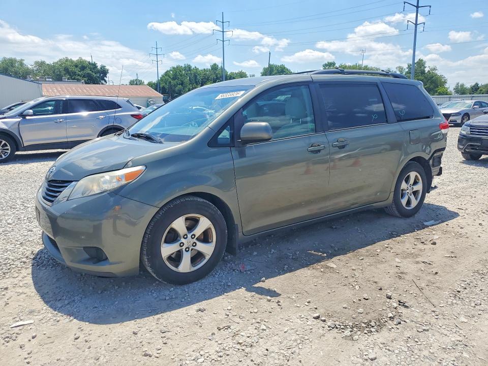 2013 Toyota VIN 5TDKK3DCXDS332054 COPART salvage auction — REAR END, Oh - Cert Of Title-Salvage, sold $1,400 on 2026-07-24 (photo 1)
