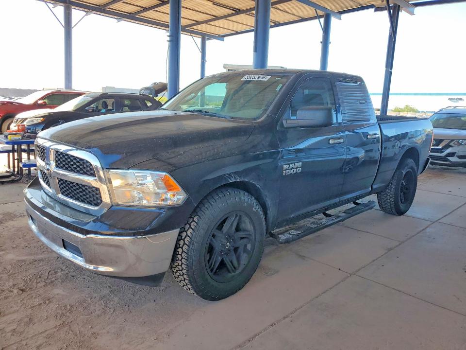 2017 Ram 1500 VIN 1C6RR6GG5HS803932 COPART salvage auction — REAR END, ID - SALVAGE CERTIFICATE OF TITLE, sold $300 on 2026-07-30 (photo 1)