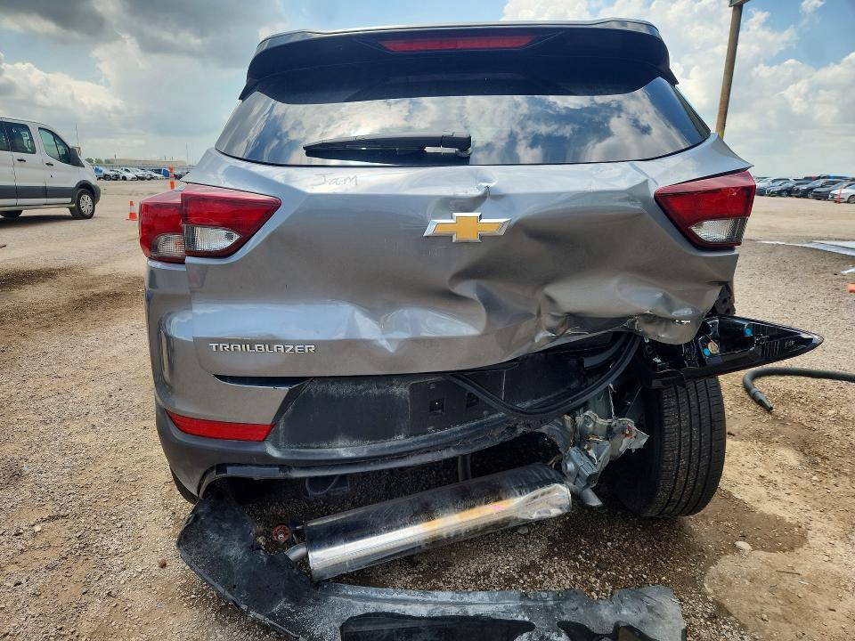 2026 Chevrolet Trailblazer VIN KL79MPSL9TB129484 COPART salvage auction — REAR END, TX - NONREPAIRABLE TITLE, sold $3,200 on 2026-07-08 (photo 6)