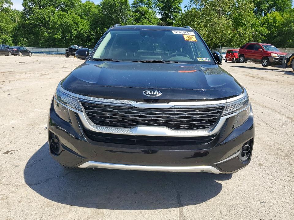2021 Kia Seltos VIN KNDEUCAA1M7140977 COPART salvage auction — FRONT END, Oh - Cert Of Title-Salvage, sold $6,300 on 2026-07-02 (photo 5)