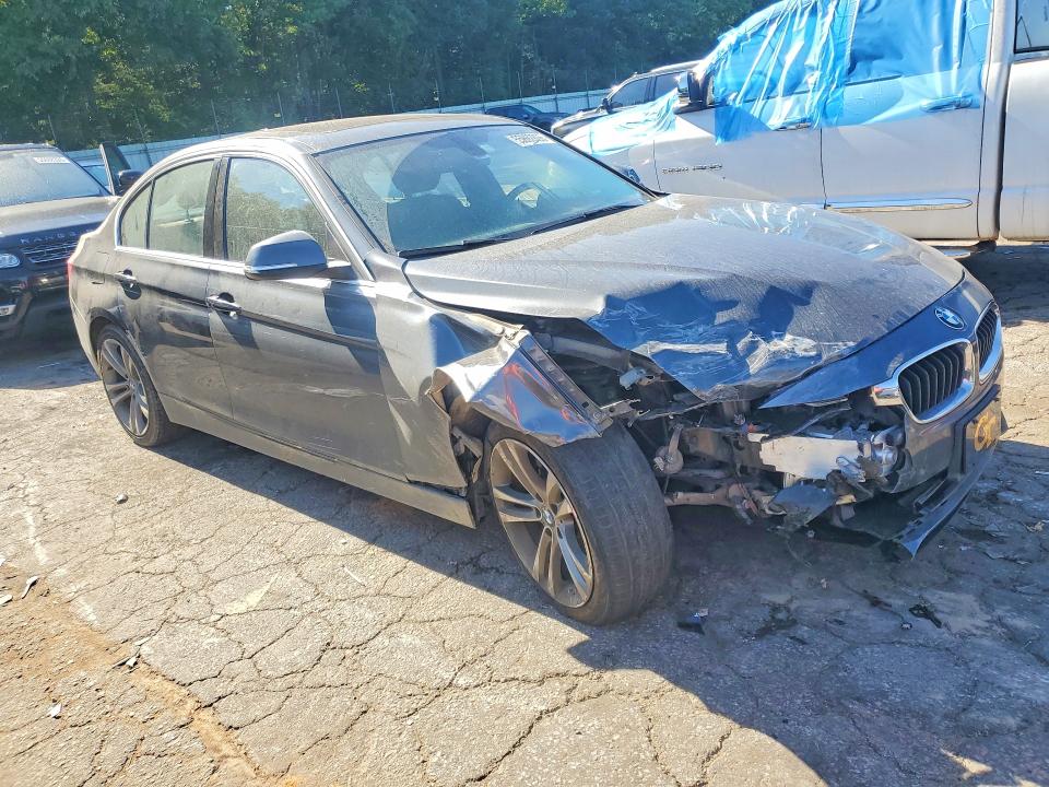 2017 BMW 3er VIN WBA8B9G32HNU55428 COPART salvage auction — FRONT END, Ga - Cert Of Title-Salvage, sold $4,900 on 2026-07-24 (photo 4)