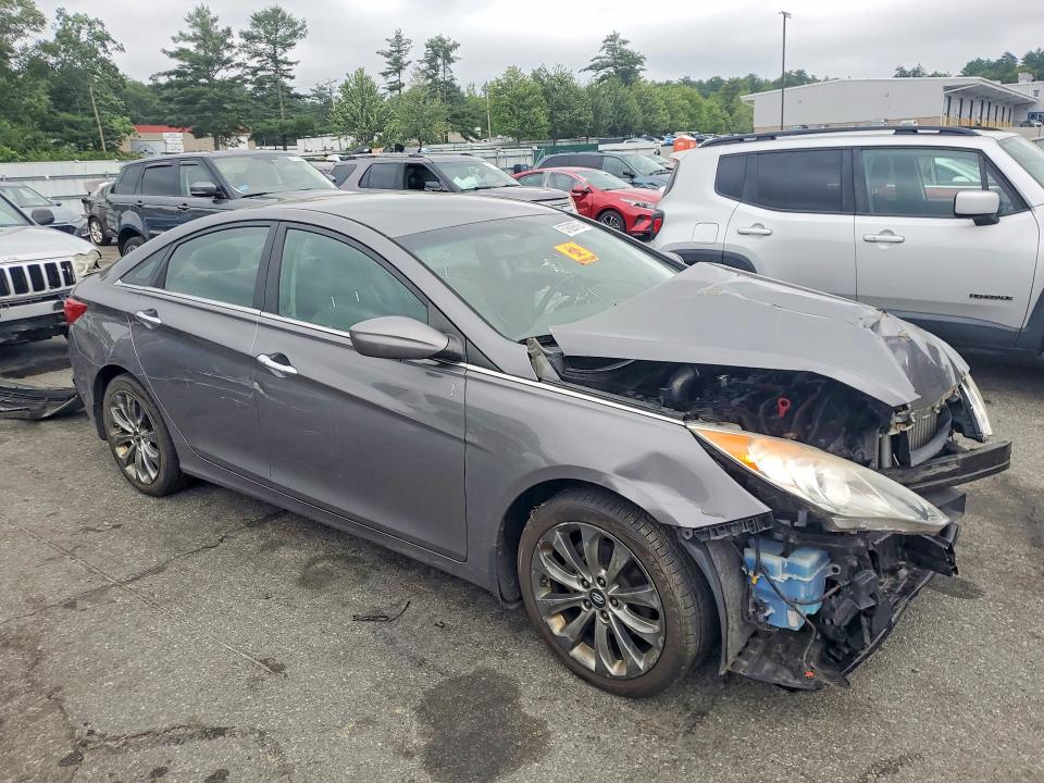 2012 Hyundai Sonata VIN 5NPEC4AB0CH337604 COPART salvage auction — FRONT END, CT - CERT OF TITLE-SALVAGE, sold $475 on 2026-07-16 (photo 4)