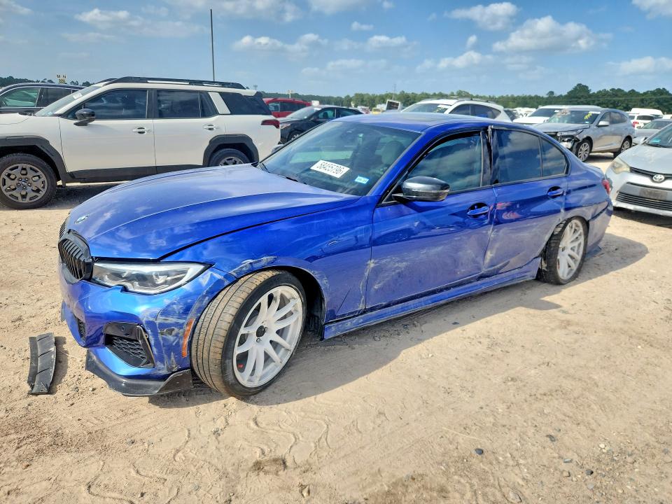 2020 BMW 3er VIN 3MW5U7J07L8B27241 — COPART salvage auction photo