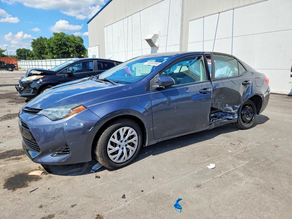 2018 Toyota VIN 5YFBURHE9JP826693 COPART salvage auction — SIDE, Fl - Cert Of Title Slvg Rebuildable, sold $4,050 on 2026-07-06 (photo 1)