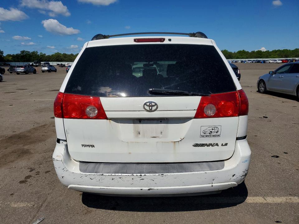 2009 Toyota Sienna VIN 5TDZK23C19S253437 COPART salvage auction — NORMAL WEAR, Ny - Certificate Of Title, sold $650 on 2026-07-29 (photo 6)