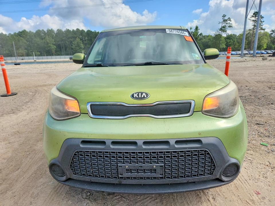 2015 Kia Soul VIN KNDJN2A27F7816754 COPART salvage auction — REAR END, La - Cert Of Title-Salvage, sold $950 on 2026-07-07 (photo 5)
