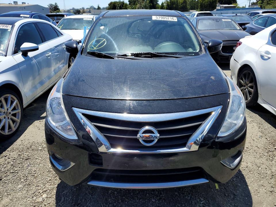 2018 Nissan Versa VIN 3N1CN7AP5JL832797 COPART salvage auction — REAR END, CA - SALVAGE CERTIFICATE, sold $525 on 2026-09-04 (photo 5)