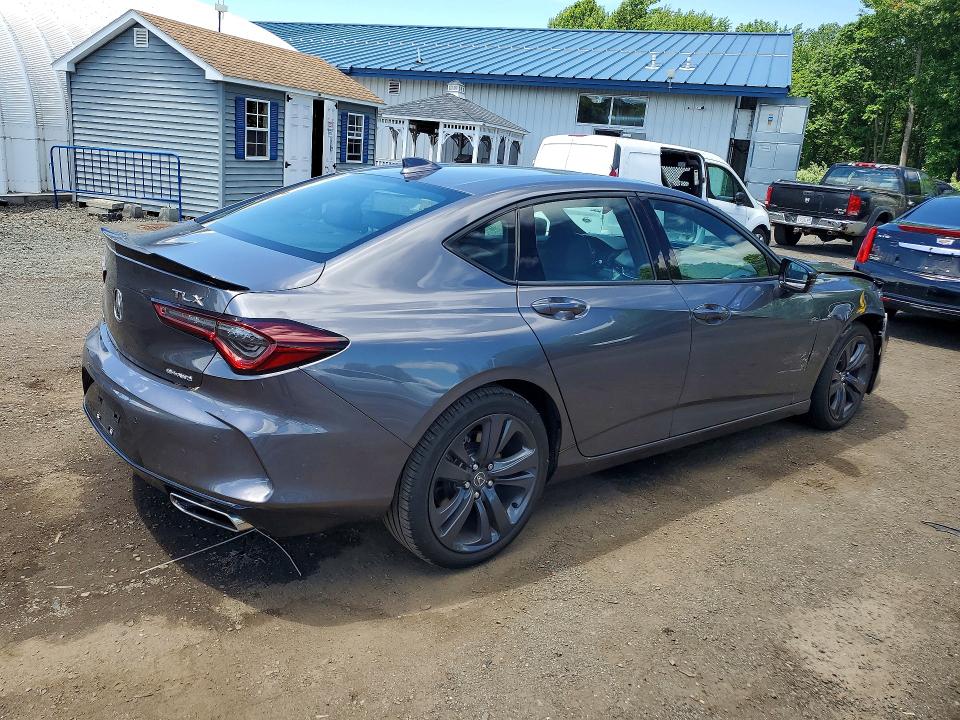 2023 Acura Tlx VIN 19UUB6F52PA003151 COPART salvage auction — FRONT END, Ma - Cert Of Title-Salvage, sold $12,200 on 2026-07-23 (photo 3)