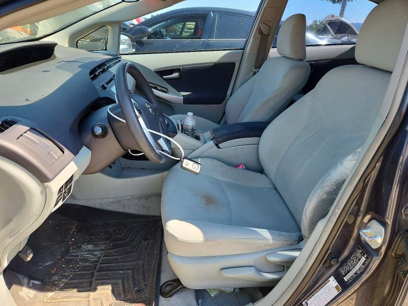 2011 Toyota Prius VIN JTDKN3DU3B1407882 COPART salvage auction — FRONT END, Ca - Salvage Certificate, sold $60 on 2026-07-21 (photo 7)
