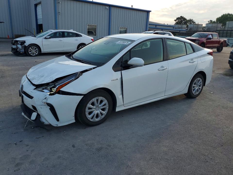 2020 Toyota Prius VIN JTDKARFU7L3110292 COPART salvage auction — FRONT END, Ok - Cert Of Title-Salvage, sold $5,400 on 2026-07-22 (photo 1)