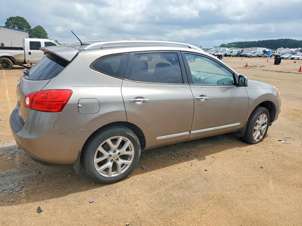 2013 Nissan VIN JN8AS5MT4DW522489 COPART salvage auction — UNDERCARRIAGE, TX - SALVAGE VEHICLE TITLE (P), sold $700 on 2026-07-20 (photo 3)
