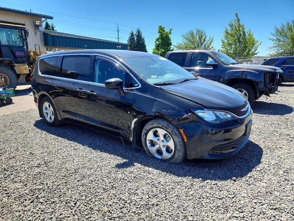 2017 Chrysler Pacifica VIN 2C4RC1CG7HR747948 COPART salvage auction — FRONT END, Or - Salvage Title Certificate, sold $200 on 2026-09-01 (photo 4)